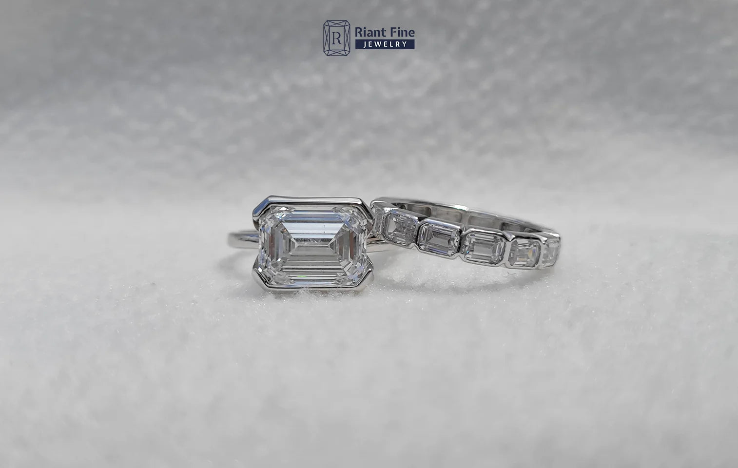 Bezel Set Engagement Ring