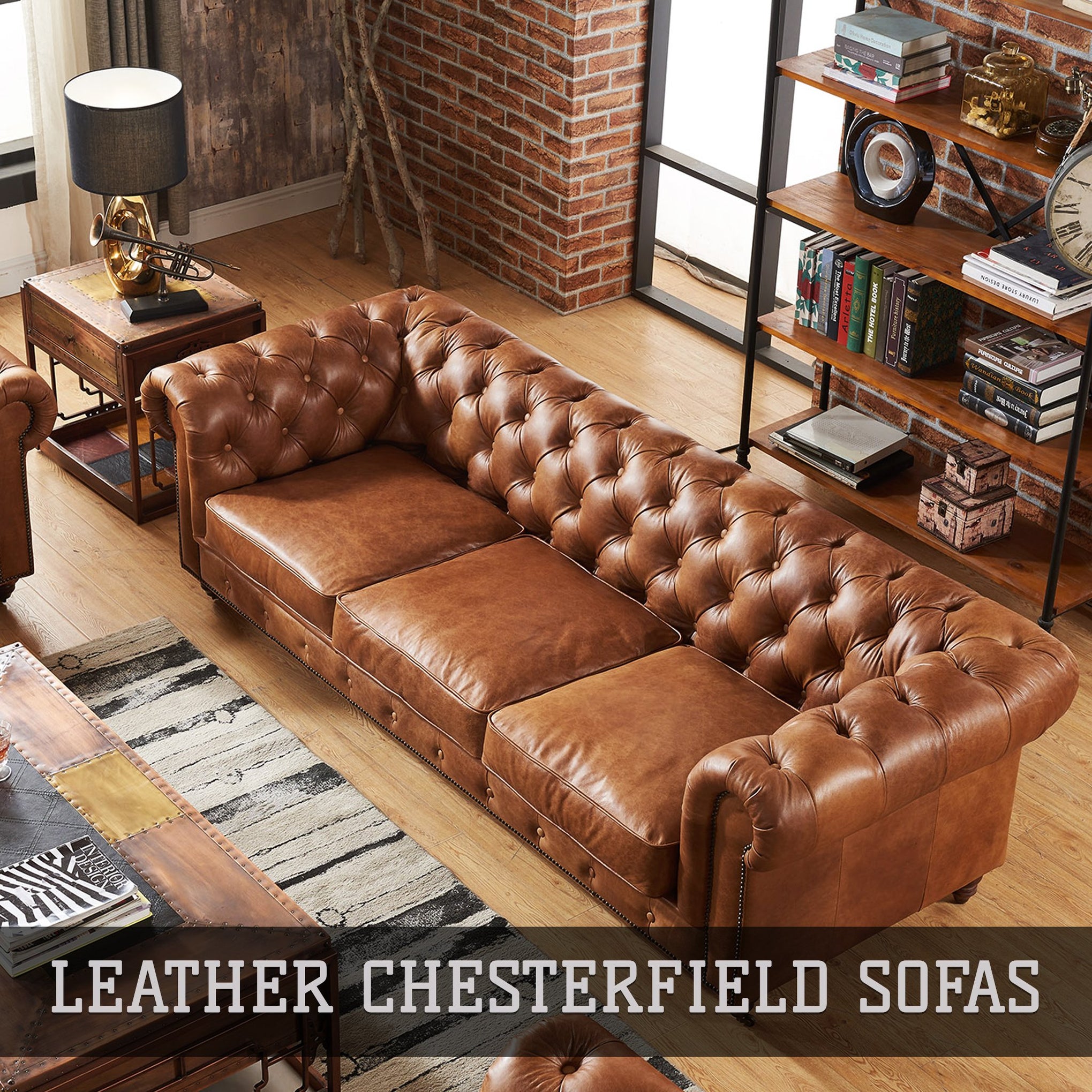 Leather Chesterfield Couches for Sale Chesterfield Sofas — Crafters