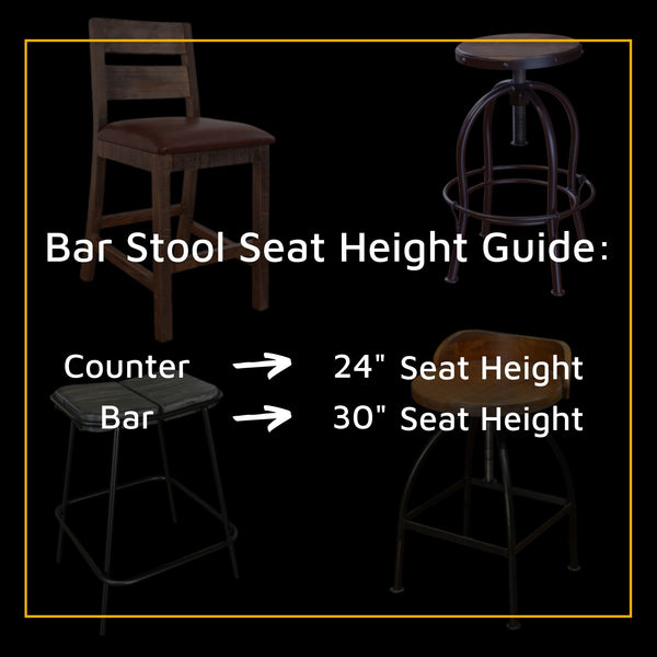 Bar Stool Shopping Guide What Seat Height for Kitchen Counter or Bar