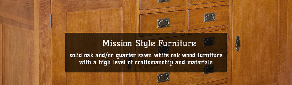 Solid Oak Mission Style / Arts & Crafts Furniture