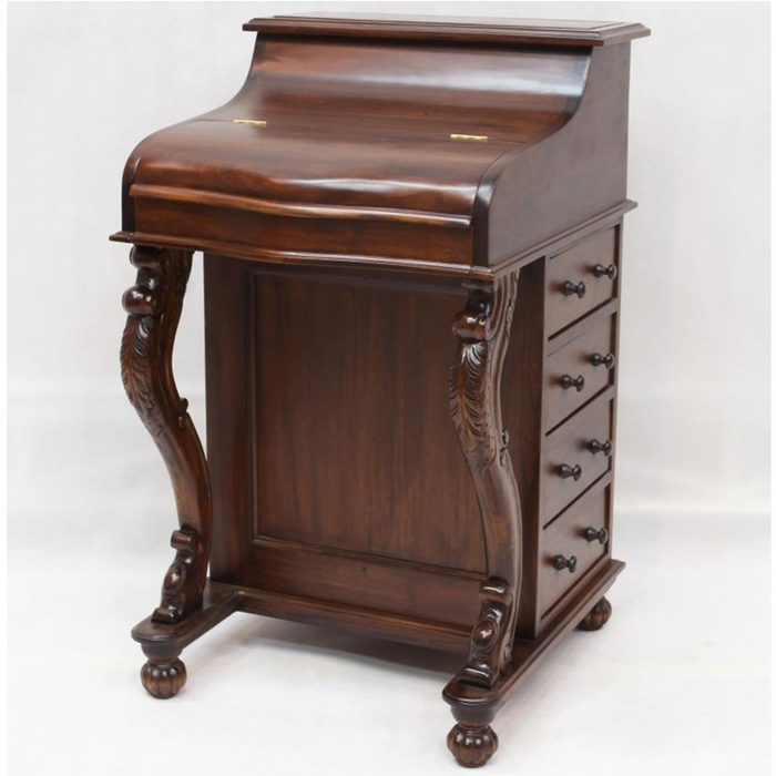 Legacy Captain S Desk Brown Walnut Crafters And Weavers