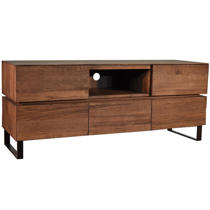 Featured image of post Wood And Gold Tv Stand : Shop our best selection of wood tv stands, consoles, &amp; entertainment centers to reflect your style and inspire your home.