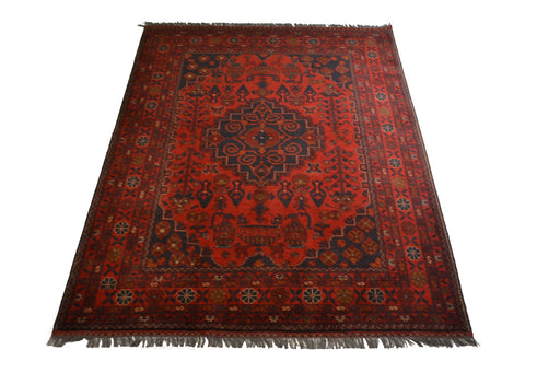 rug3557 4.11 x 6.7 Unkhoi Rug — Crafters and Weavers