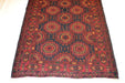 Tribal Balouchi Oriental Rug 3'9"x 6'2" - Crafters and Weavers