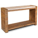 Margo Modern Console Table with Onyx Top - Crafters and Weavers