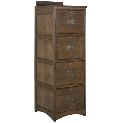 Solid Oak And Mahogany Vertical File Cabinets 2 Or 4 Drawers