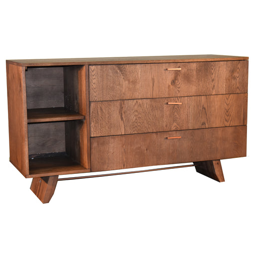 Mission 6 Drawer Dresser - Walnut — Crafters and Weavers