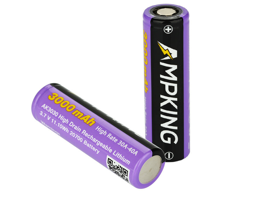 Ampking AK3030 3000mAh High Drain Rechargeable Battery v=