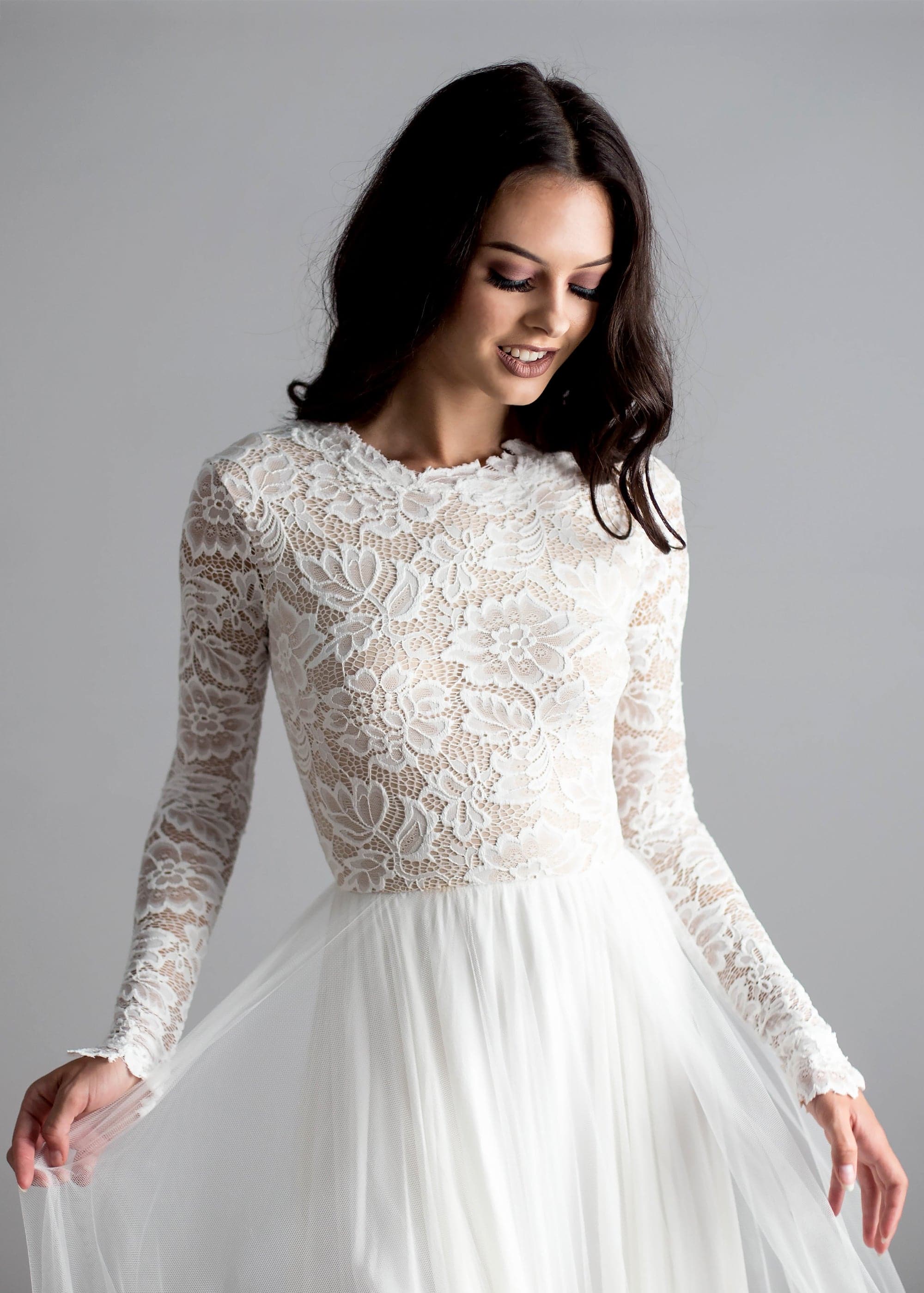 lace wedding top