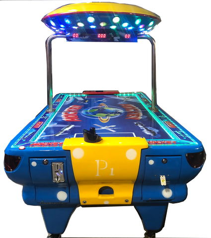 Space Air Hockey Table Coin Operated With Redemption Ticket