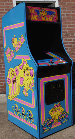 Ms Pacman With A Lots Of New Parts Look Like A Brand New Game