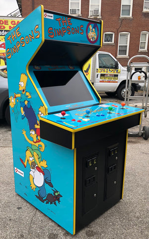 Simpsons Arcade Game Lots Of New Parts Extra Sharp Arcades Market