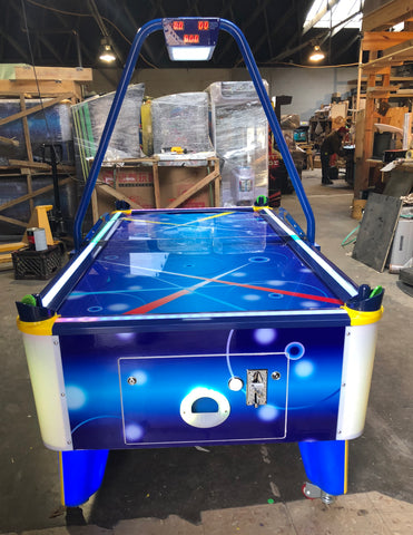 Fun Air Hockey Table Arcade Style Coin Operated With Redemption