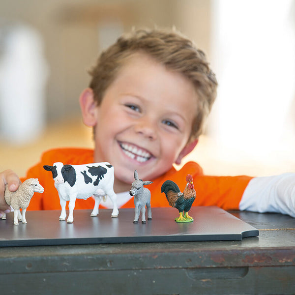 schleich cow family