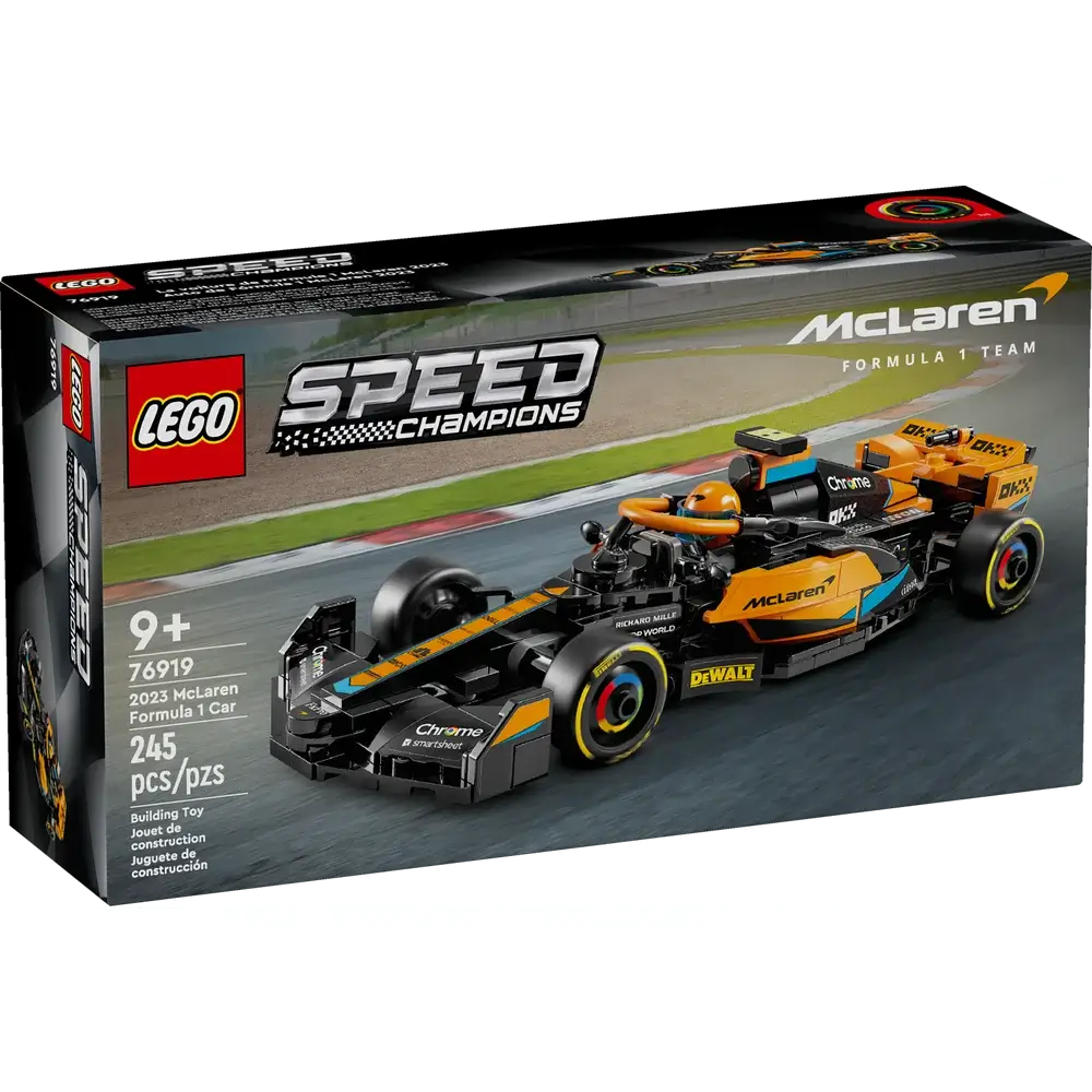  LEGO® Speed Champions 2023 McLaren Formula 1 Race Car Building Set (76919)
