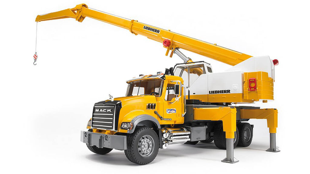 Bruder MACK Granite Liebherr Crane Truck