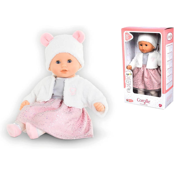  Corolle Bébé Calin Maud Baby Doll - 12 Soft Body Doll,  Sleeping Eyes That Open and Close, Vanilla-Scented, Mon Premier Poupon  Collection for Ages 18 Months and up : Toys 