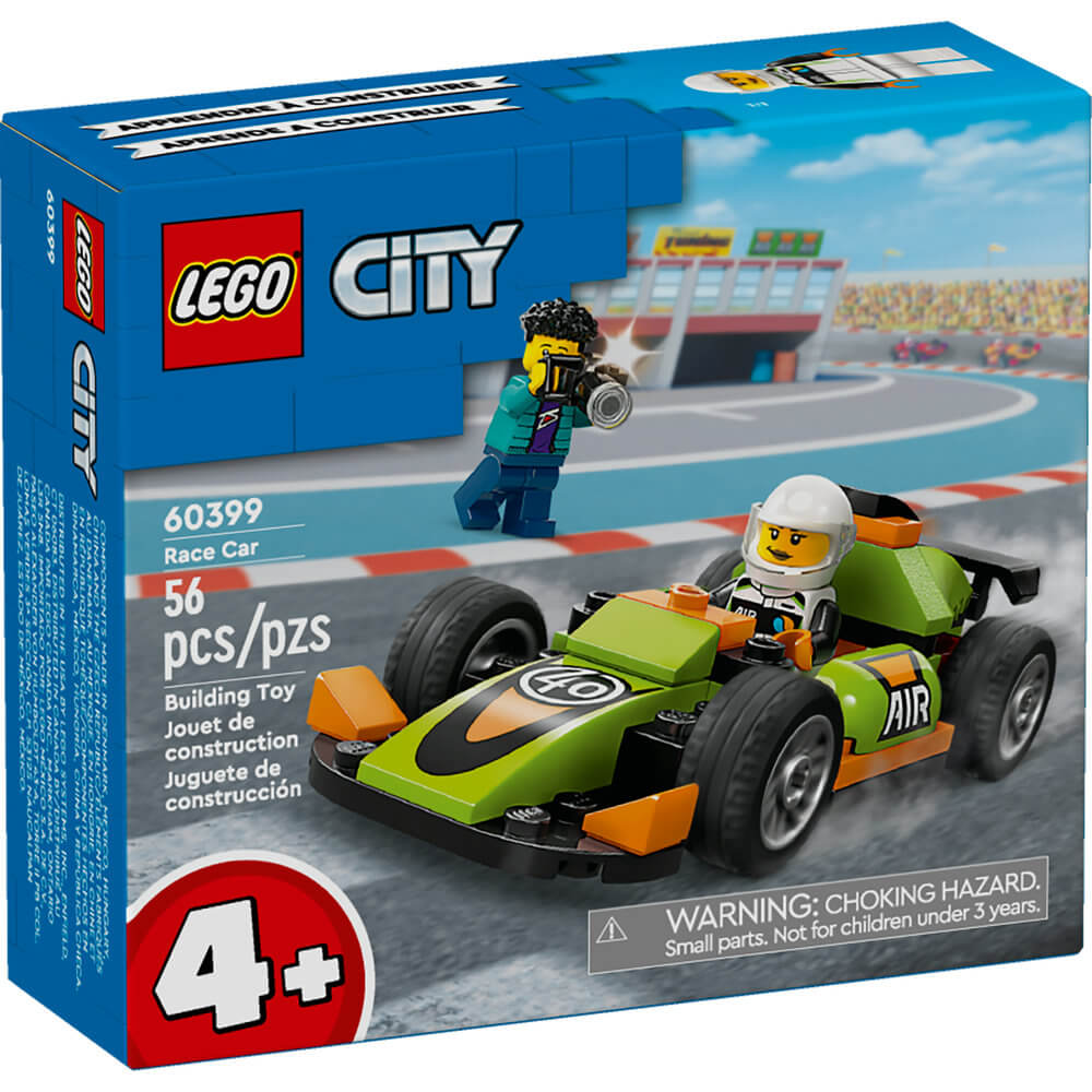 LEGO® City Modified Race Cars 60396 Building Toy Set (359 Pieces)