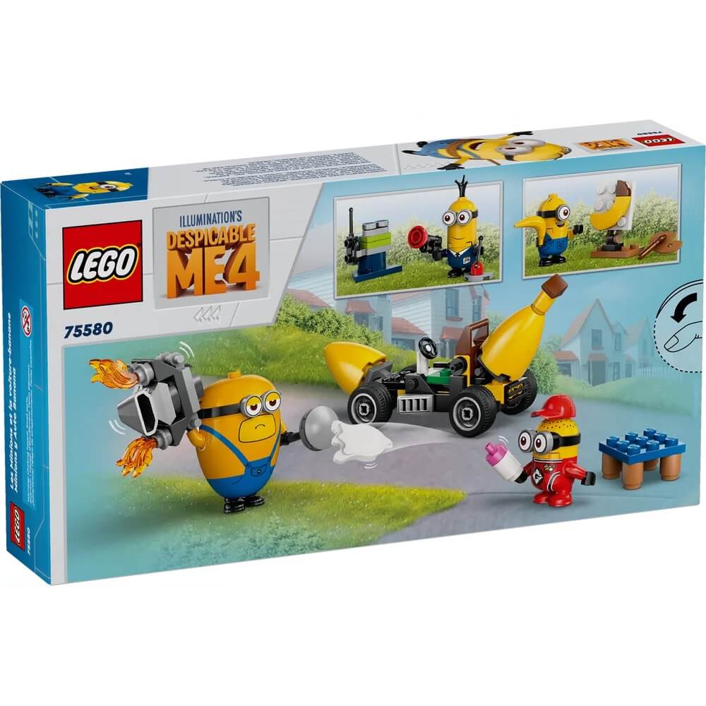 LEGO® Despicable Me Minions and Banana Car 136 Piece Building Set (75580)