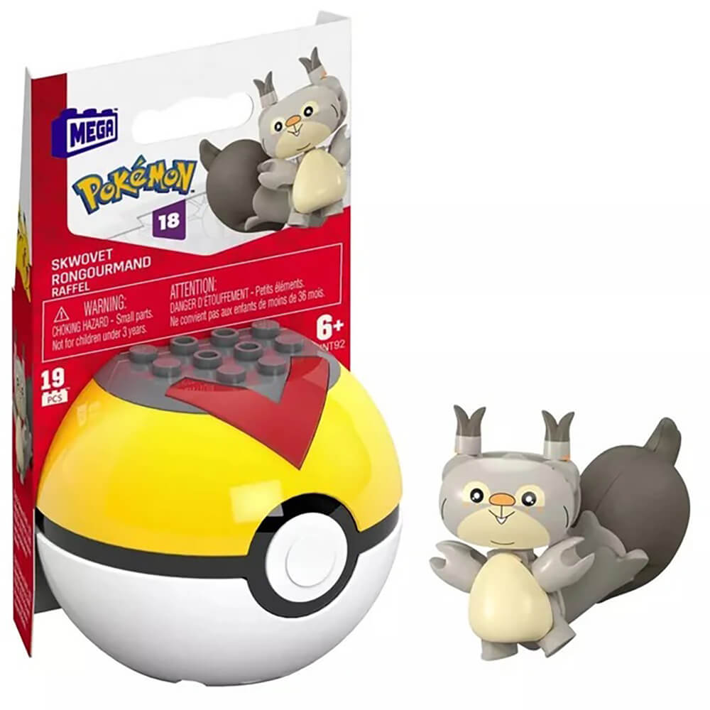 Mega Construx Pokemon Series 18 Poke Ball Morpeko