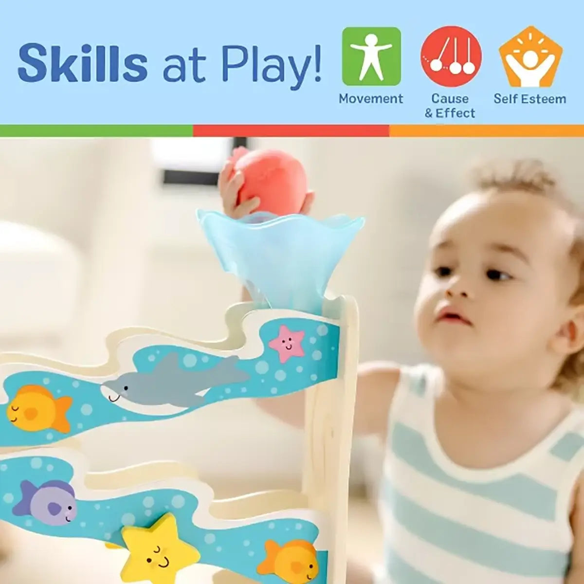 Melissa and Doug Rollables Ocean Slide