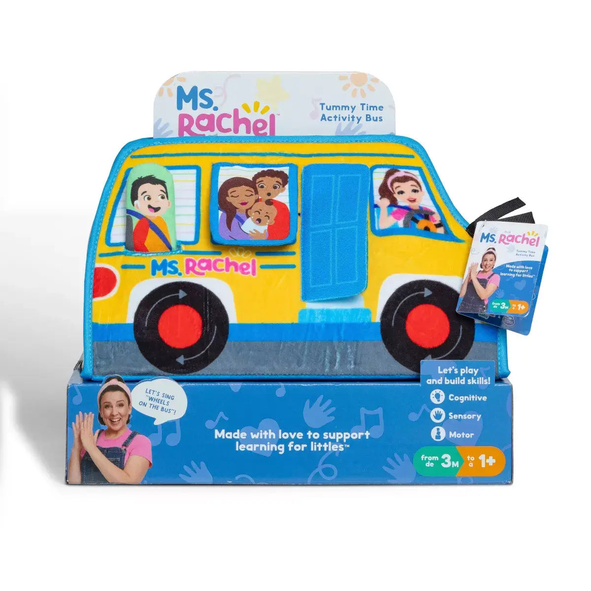  Ms Rachel Tummy Time Activity Bus