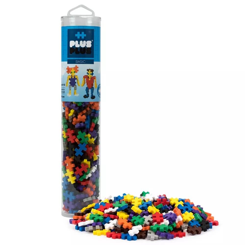  Plus-Plus Tube 240 Piece Basic Open Play Set
