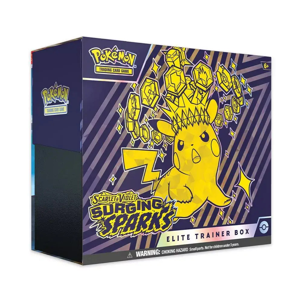  Pokemon TCG Scarlet & Violet 8 Surging Sparks Elite Trainer Box
