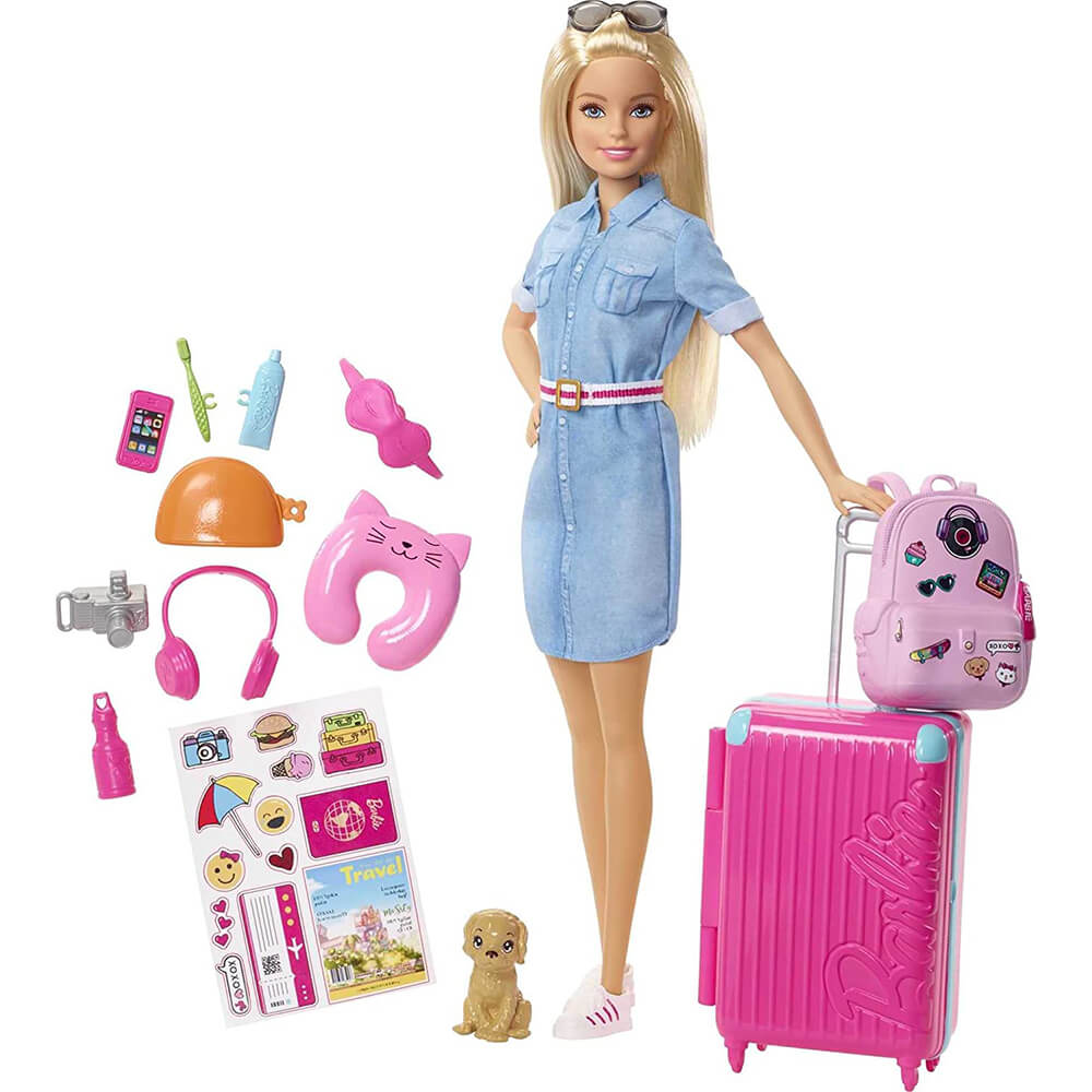 Barbie Holiday Fun Summer Beach House, Dolls and Accessories