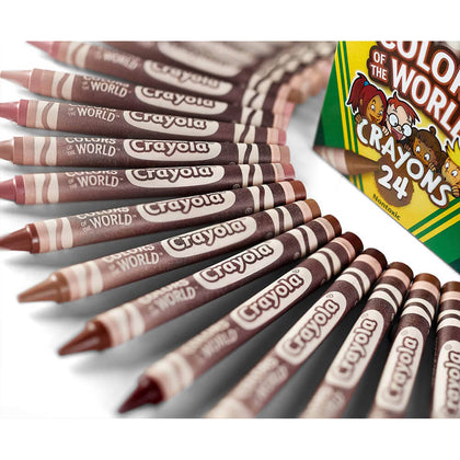 Sort, Name and Unbox 150 Crayola Colored Pencils featuring Colors of the  World 
