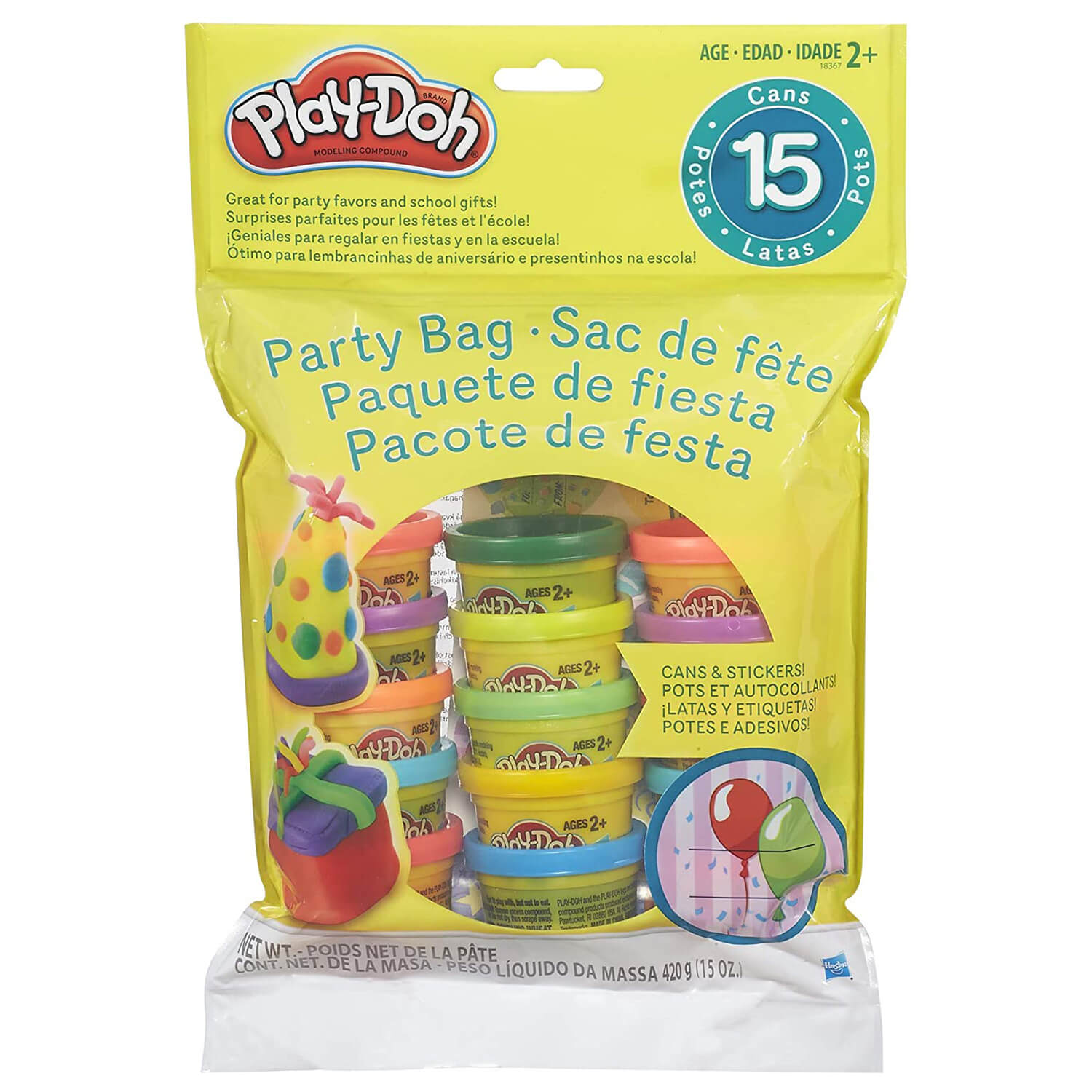 Hasbro Play-Doh Creations Cupcakes and Macarons Mini Clip-On