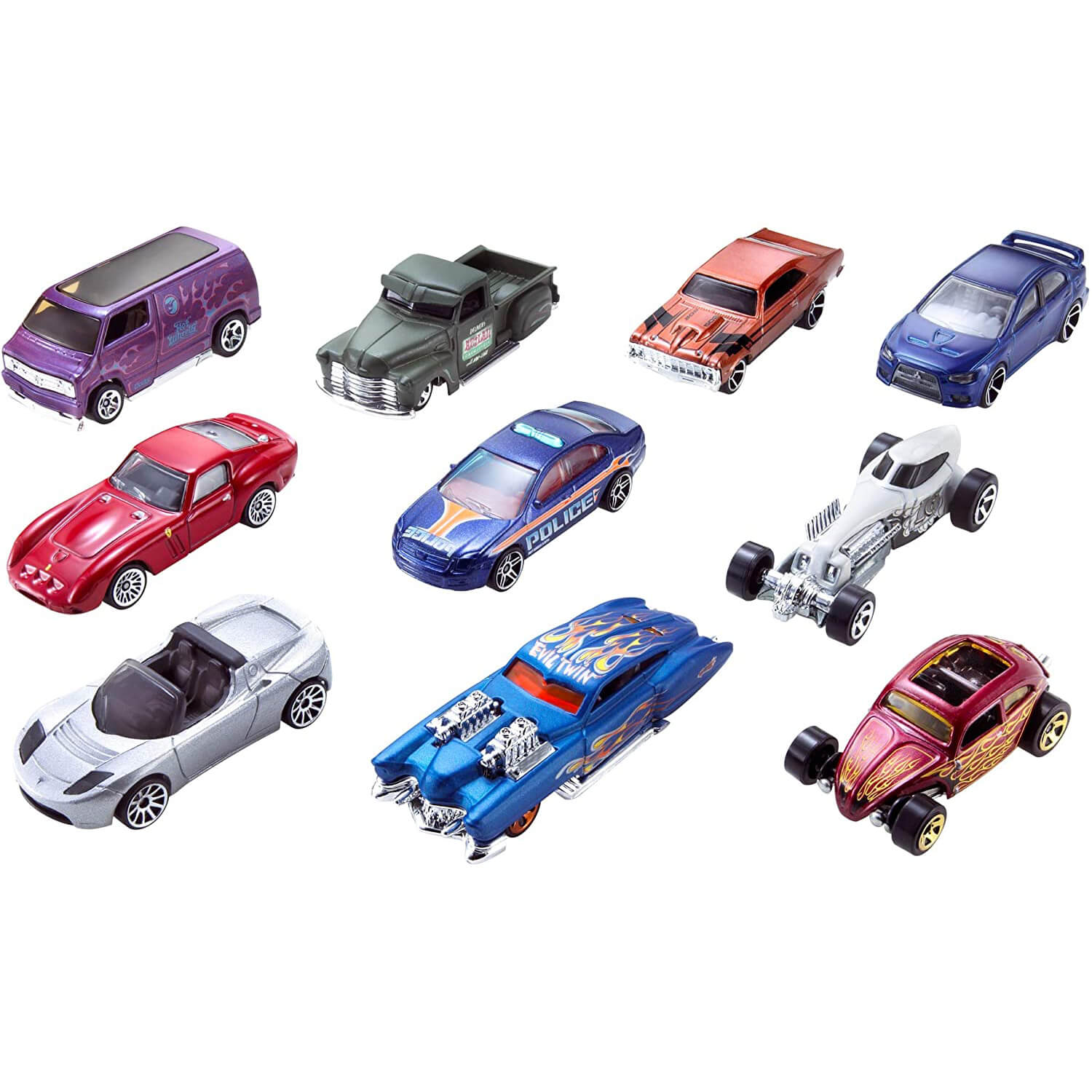 Hot Wheels Color Reveal 2 Vehicle Pack (Random)