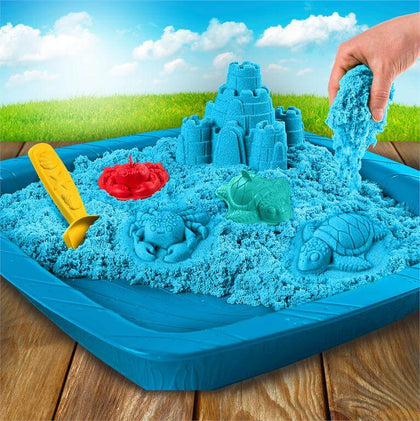 Kinetic Sand 1 lb Purple Sandbox Playset