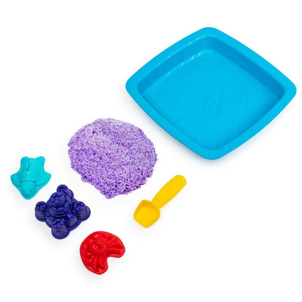 Kinetic Sand 1 lb Purple Sandbox Playset