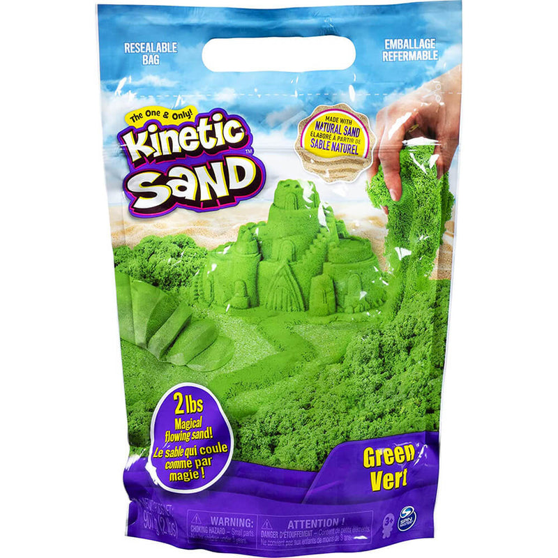 Kinetic Sand 2lb Green Bag
