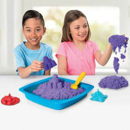 Kinetic Sand 1 lb Purple Sandbox Playset