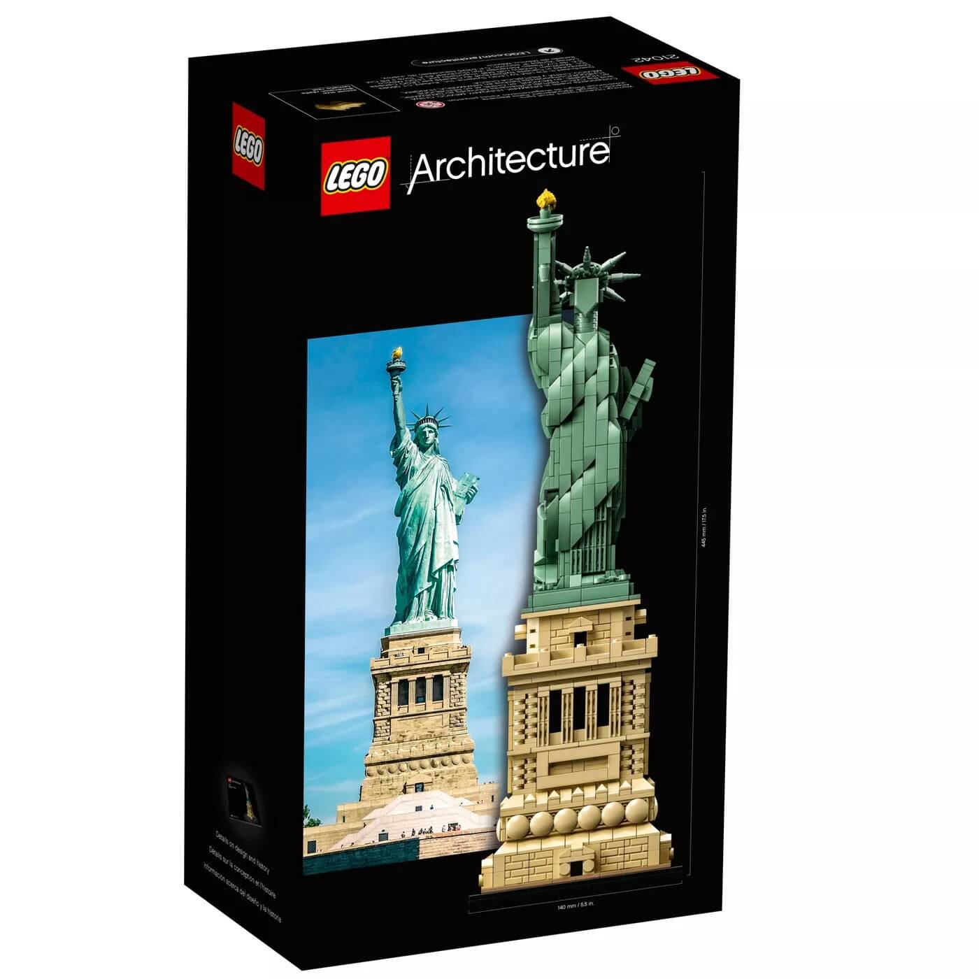 LEGO Statue of Liberty 1685 Pieces Toy Set