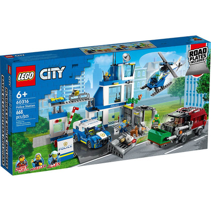 Soldes LEGO City - La brigade des pompiers (60321) 2024 au