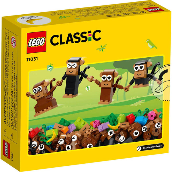 LEGO Classic Creative Monkey Fun 11031 Building Toy Set (135 Pieces) 