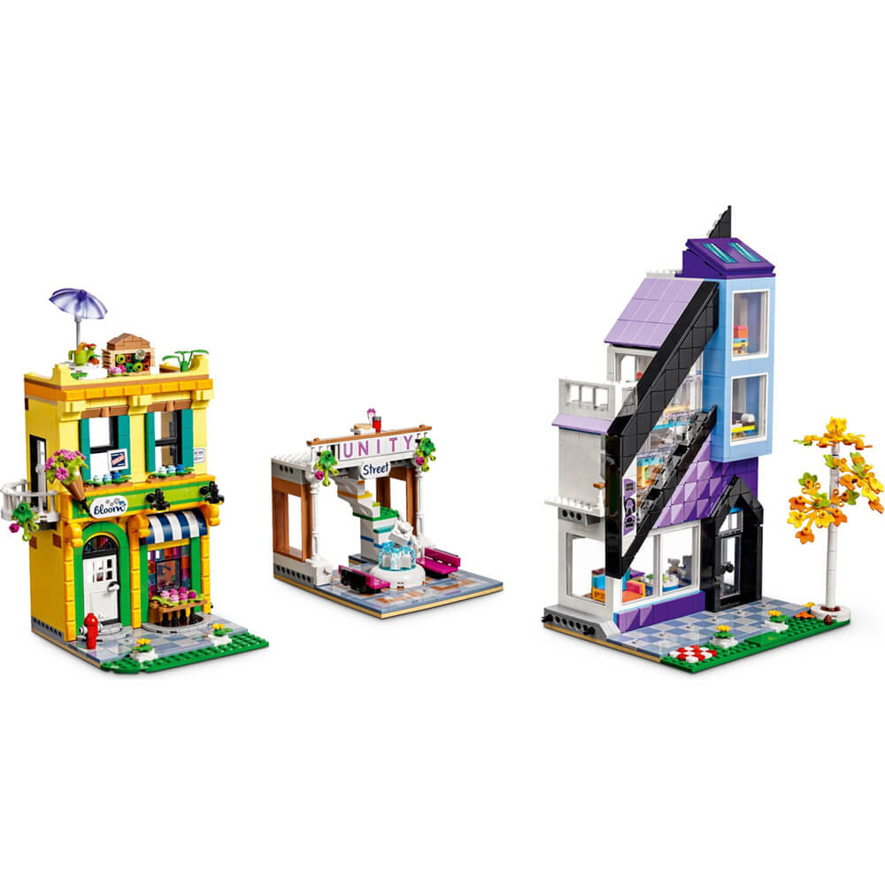 LEGO® Friends Downtown Flower and Stores 2010 Piece Building Kit (41732)