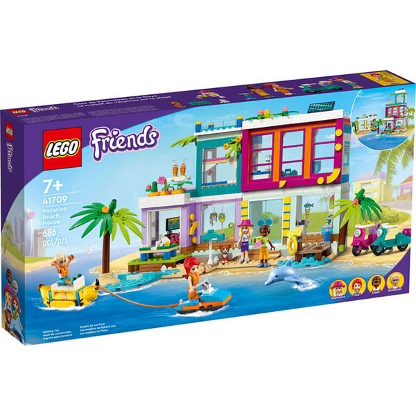 LEGO Friends Vacation Beach House 686 Piece Building Set (41709)