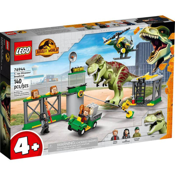 LEGO® Jurassic World T. rex Dinosaur Breakout 76944 Building Kit 