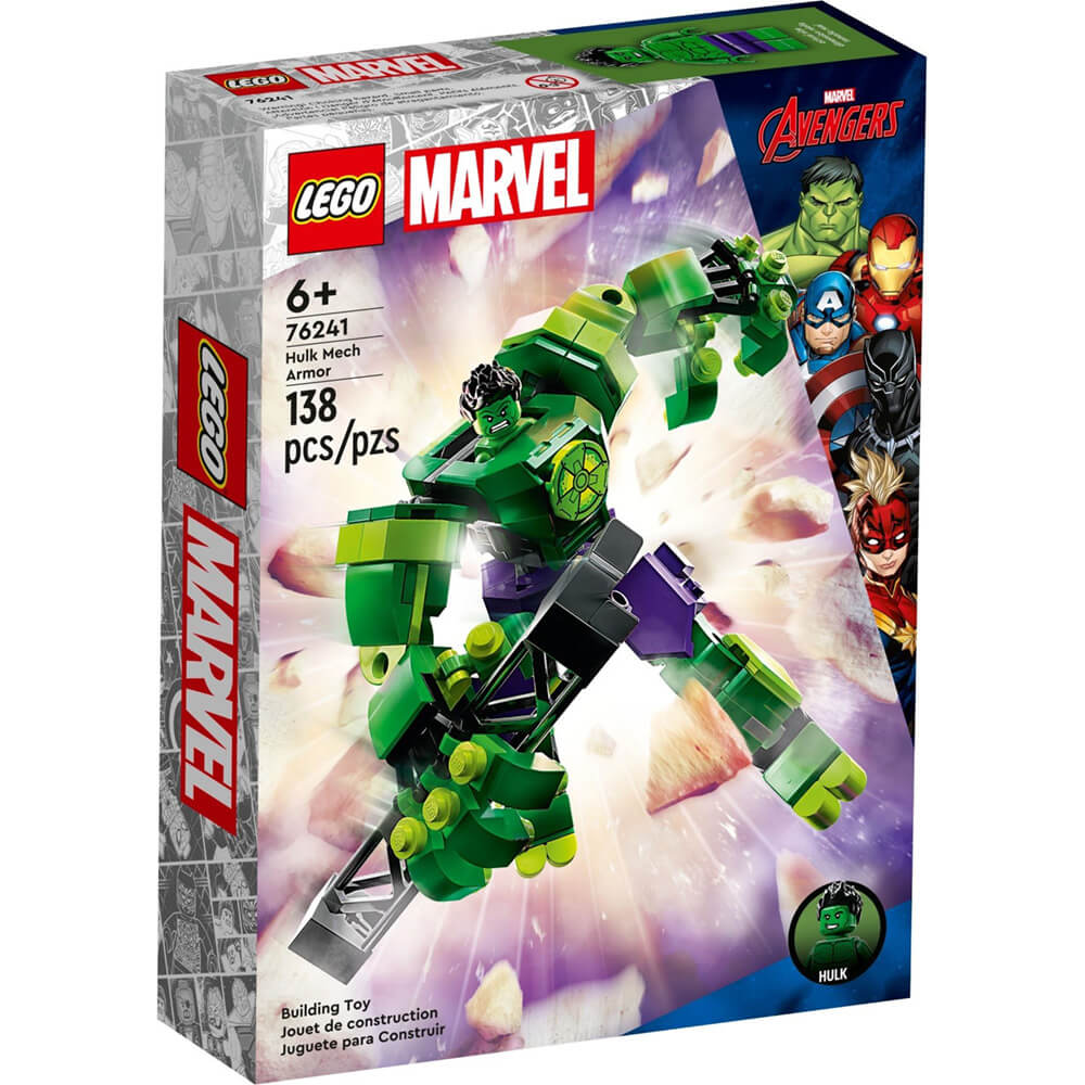 LEGO Marvel The Hulkbuster: The Battle of Wakanda 76247 Building Toy Set  (385 Pieces)