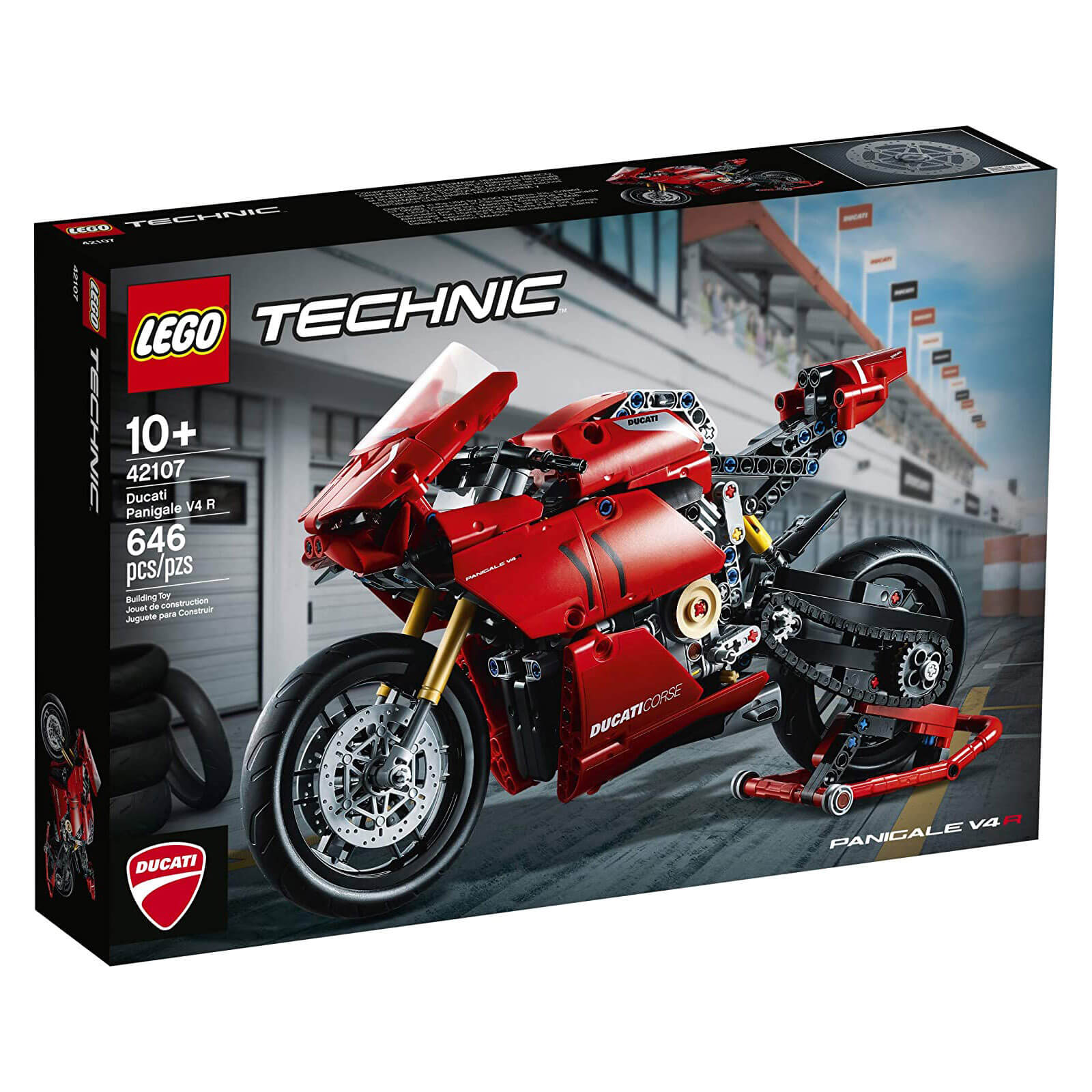 LEGO® Technic THE BATMAN Batcycle™ 641 Piece Building Kit (42155)