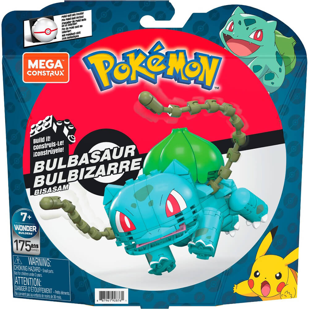 Mega Pokemon Sobble Posable Action Figure Pokeball 29 Piece Building Set