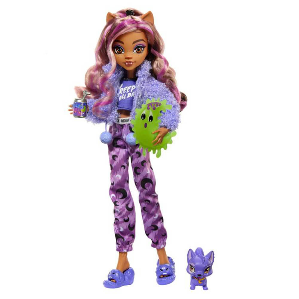 Monster High - Neon Frights Poupée Toralei Stripe