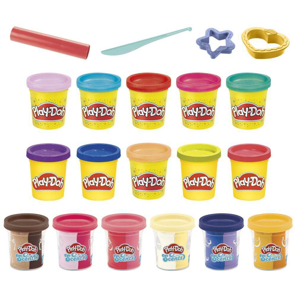 Play-Doh 8-Pack Neon - The Toy Box