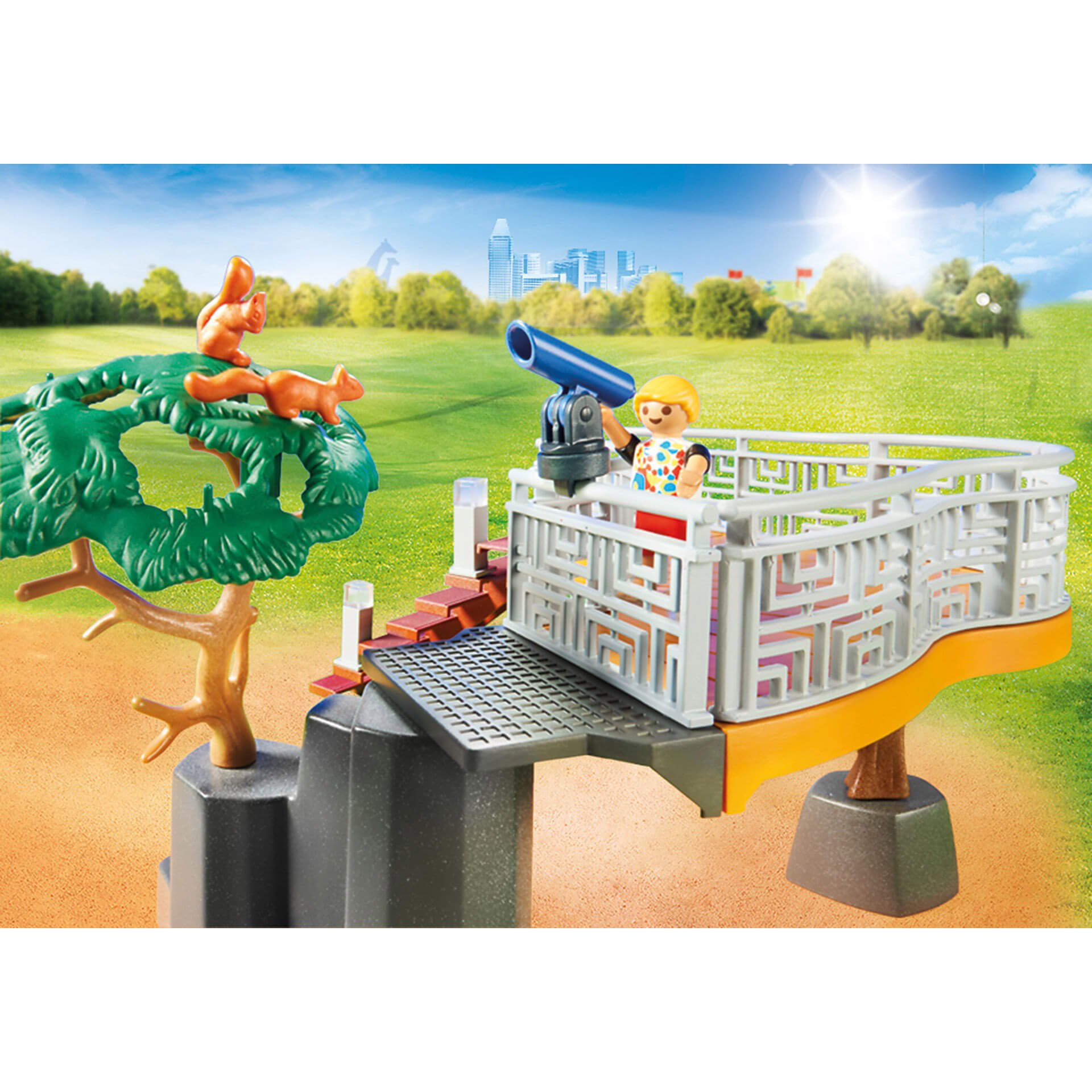 Playmobil Family Fun - Outdoor Lion Enclosure - 71192 - 58 Parts