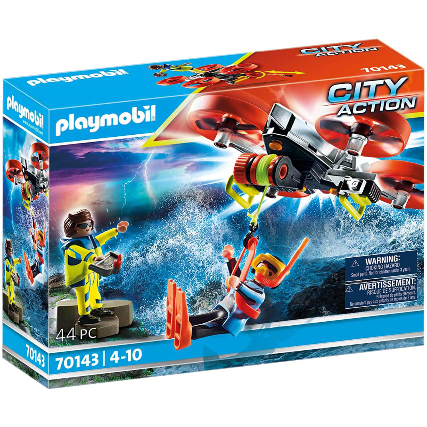 Playmobil 70936 City Action : Ambulance avec secouristes et blessé - N/A -  Kiabi - 93.10€