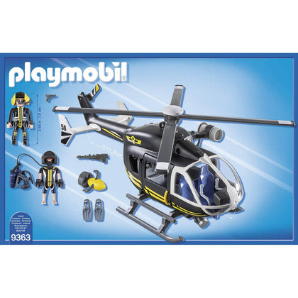 PLAYMOBIL Tactical Unit Police Unit Helicopter (9363)